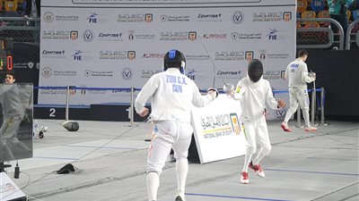 انطلاق اليوم الأول من بطولة كأس العالم لسيف المبارزة للناشئين والشباب بالقاهرة