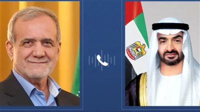 رئيس الإمارات يؤكد لنظيره الإيراني دعم أبوظبي لأمن واستقرار المنطقة