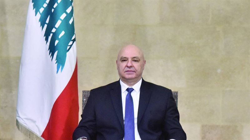 الرئيس اللبنانى جوزيف
