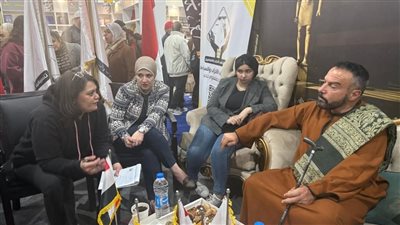 تنسيقية شباب الأحزاب تستضيف فنانين ورموز ثقافة بمعرض الكتاب