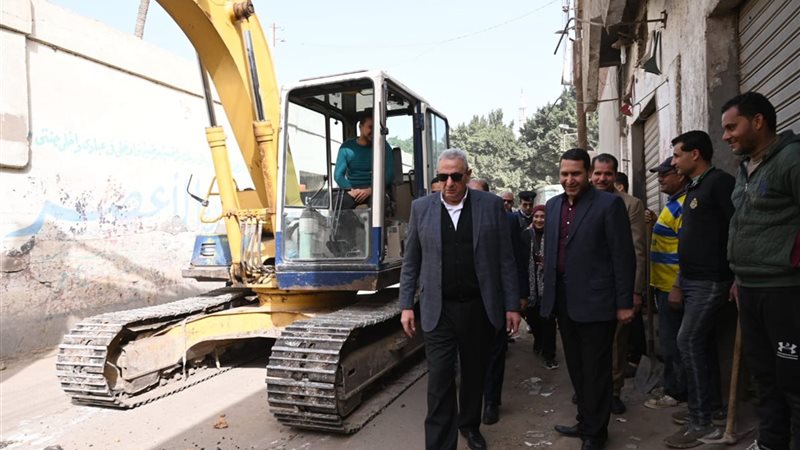 محافظ الغربية خلال