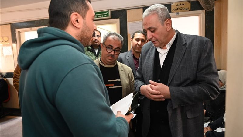 محافظ الغربية خلال