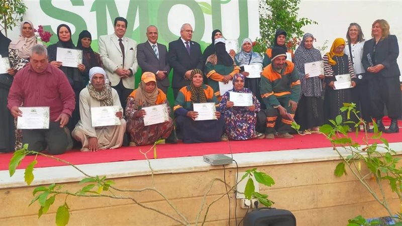 جانب من حفل التكريم