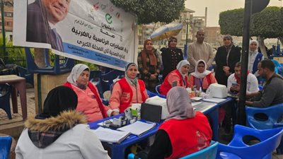 الكشف على 1563 مواطنًا خلال قوافل طبية مجانية في الغربية
