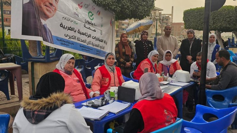 جانب من القوافل الطبية