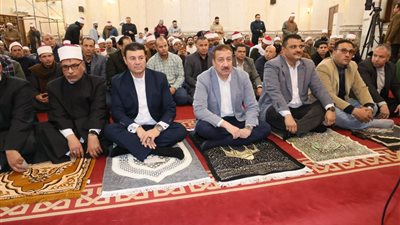 محافظ المنوفية يشهد الاحتفال السنوي بليلة النصف من شعبان بشبين الكوم