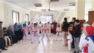 عروض كاراتيه ضمن الكرنفال الفنى بكفر الشيخ