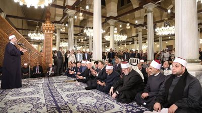 الأوقاف تنظم احتفال الدولة الرسمي بليلة النصف من شعبان