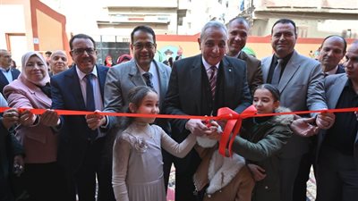 بالصور.. محافظ الغربية يفتتح مدرسة مسهلة الابتدائية المشتركة في السنطة