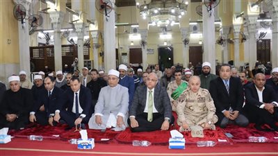 احتفالية ذكرى ليلة النصف من شعبان بمسجد ناصر ببنها