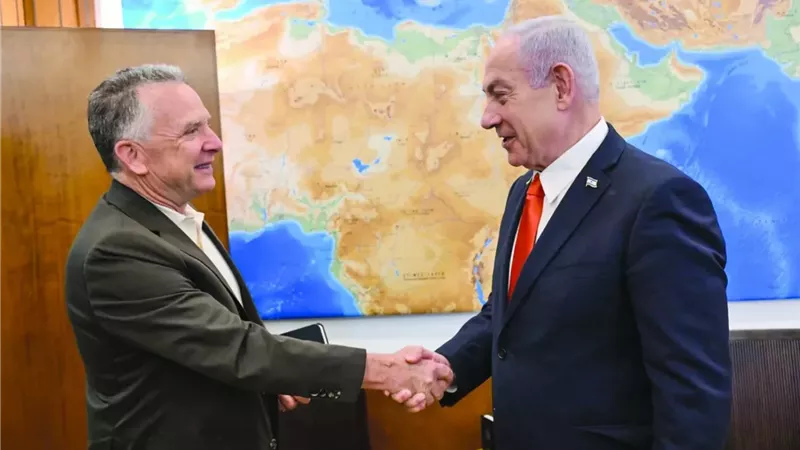 ستيف ويتكوف ونتنياهو