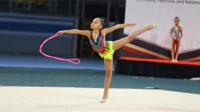 كارلا شادي تحصد فضية بطولة الجمهورية للجمباز