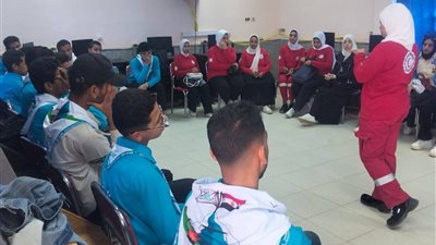 جوالة مراكز شباب الوادي الجديد تشارك في فعاليات أولمبياد المحافظات الحدودية 