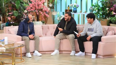 أيمن بهجت قمر وأولاده ضيوف معكم منى الشاذلي الجمعة