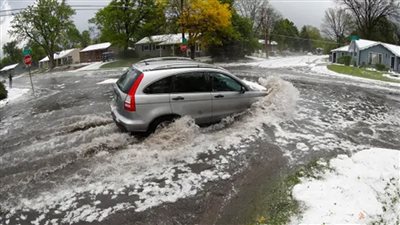 فيضانات وفوضى في قطاع النقل مع اجتياح عاصفة لإسبانيا والبرتغال