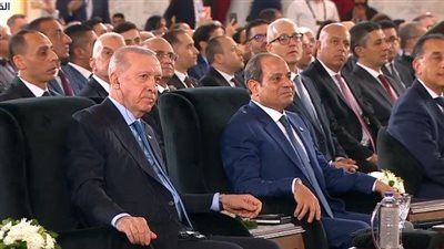 السيسي وأردوغان يشاركان في الجلسة الختامية لمنتدى الأعمال المصري التركي