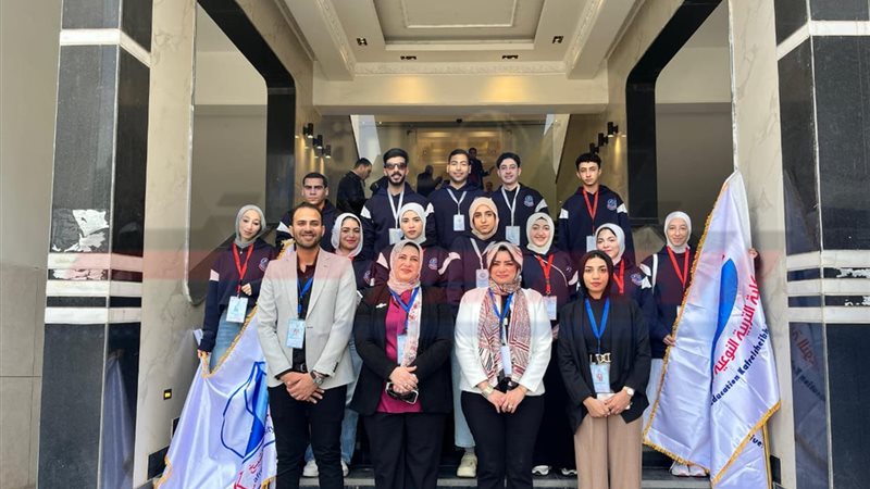 وفد جامعة كفرالشيخ