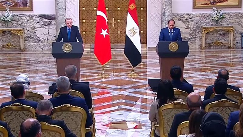 الرئيسان السيسي وأردوغان