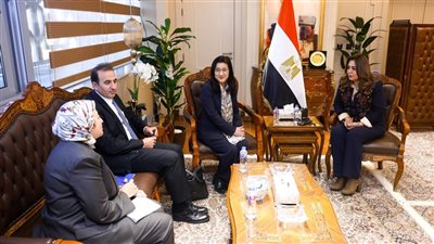 التنمية المحلية تبحث مع ممثلة برنامج الأمم المتحدة الملفات المشتركة