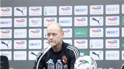 توروب والشناوي في المؤتمر الصحفي للأهلي قبل مواجهة شبيبة القبائل