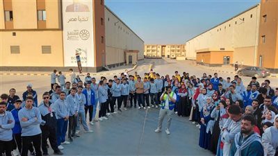 زيارة لطلاب كلية الزراعة بجامعة بني سويف إلى جهاز مستقبل مصر للتنمية المستدامة