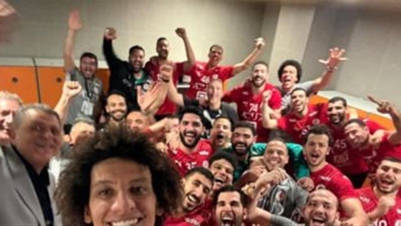 رجال يد الأهلى 