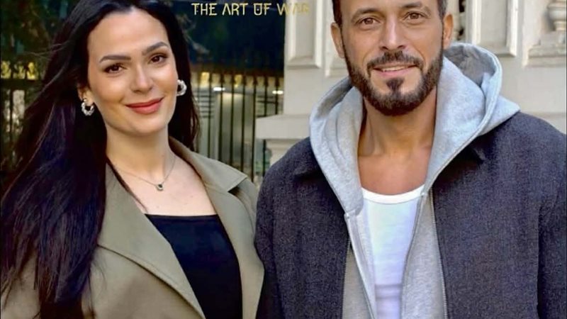 الفنان يوسف الشريف خلال مسلسل فن الحرب