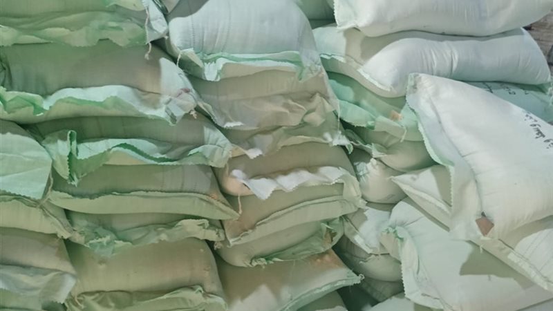 جانب من المضبوطات