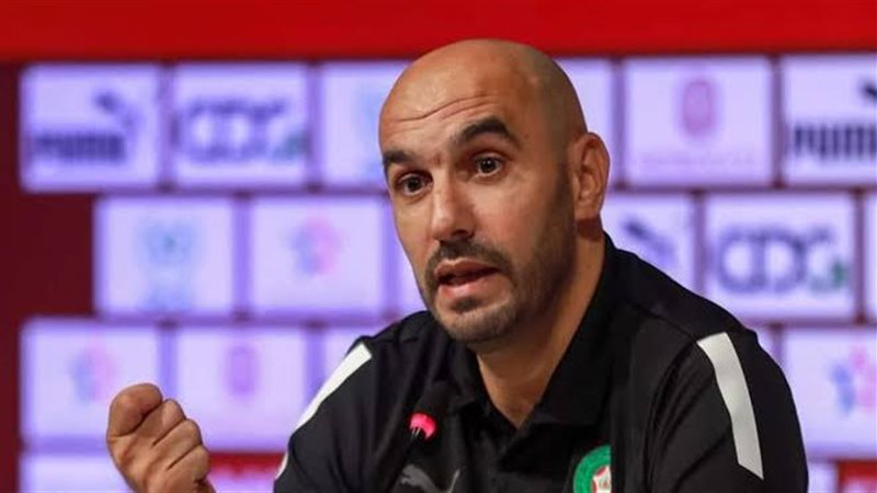 استقالة وليد الركراكي