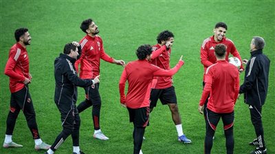 دوري أبطال إفريقيا.. مران خفيف للاعبي الأهلي في فندق الإقامة