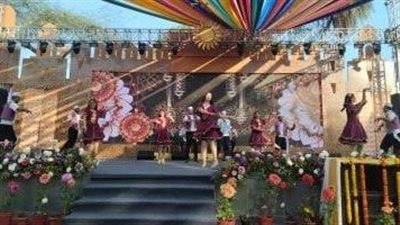 تألق لفرقة الإسماعيلية للفنون الشعبية في مهرجان سوراج كوند الدولي بالهند