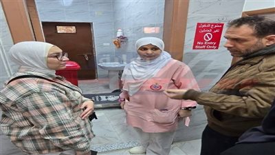 سمر عارف تتفقد وحدة طب الأسرة بالكفر الشرقى في كفر الشيخ