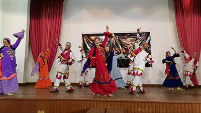 عروض مونتنيجرو وكازاخستان ولاتفيا وفلكلور العريش بمهرجان أسوان للفنون الشعبية