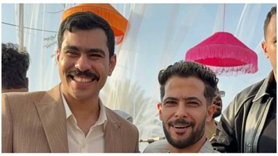 صور.. كوميديا أحمد رمزي بأغنية 