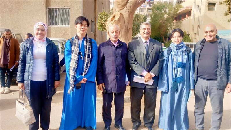 جانب من الزيارة