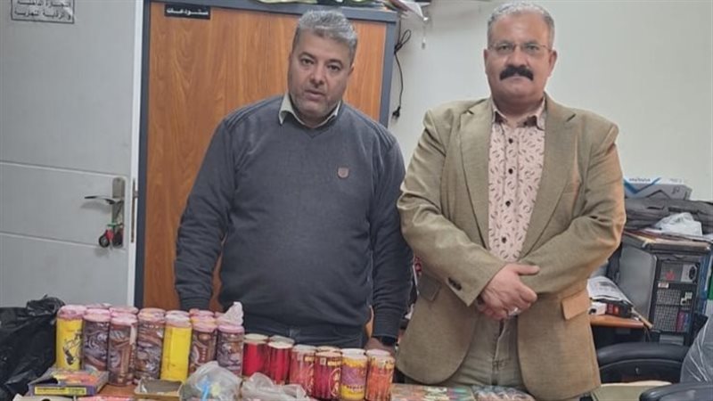 جانب من المضبوطات