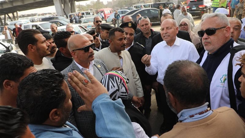 إبراهيم صابر يتفقد