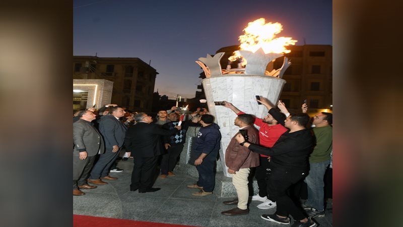 إيقاد الشعلة