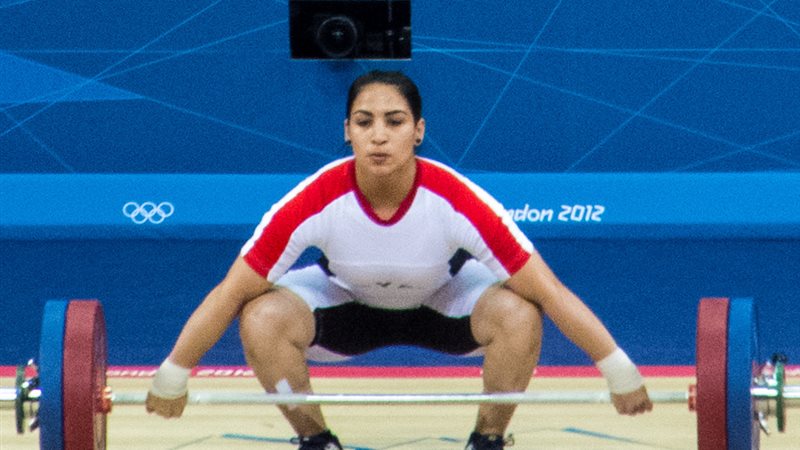 عبير عبد الرحمن بطلة