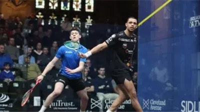 3 مصريين يتأهلون لنصف نهائي بطولة ويندي سيتي للاسكواش بشيكاغو