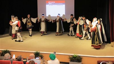 افتتاح منتدى الصداقة المصرية اليونانية الخامس بمكتبة الإسكندرية