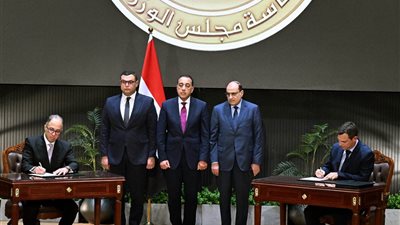 مدبولي يشهد مراسم توقيع ثلاث اتفاقيات تعاون وشراكة إستراتيجية 