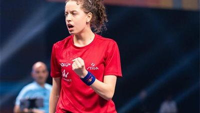 هنا جودة تهزم دينا مشرف وتتوج بكأس أفريقيا لتنس الطاولة