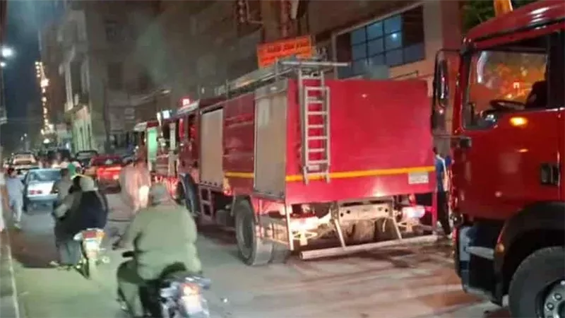 السيطرة على حريق