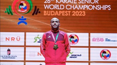 عبدالله ممدوح بطل الكاراتيه يعلن اعتزاله