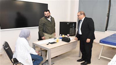 الإسماعيلية الأهلية تجري امتحانات أوسكي ديناميك  لجراحة الفرقة الرابعة 