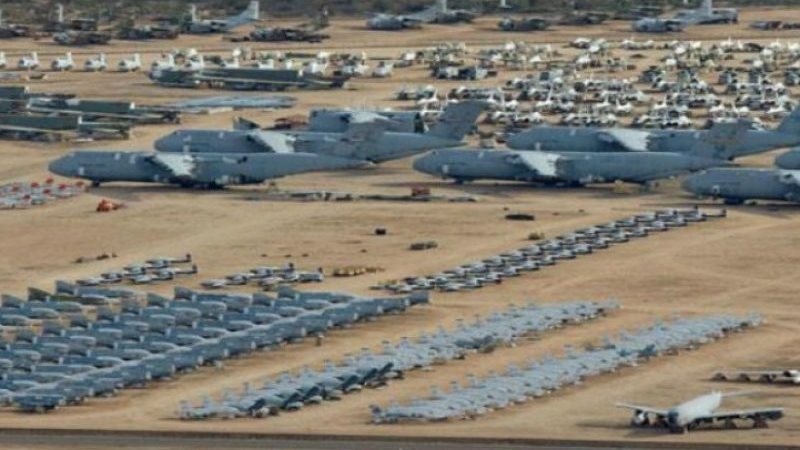 القوات الأمريكية في قاعدة العُديد في قطر