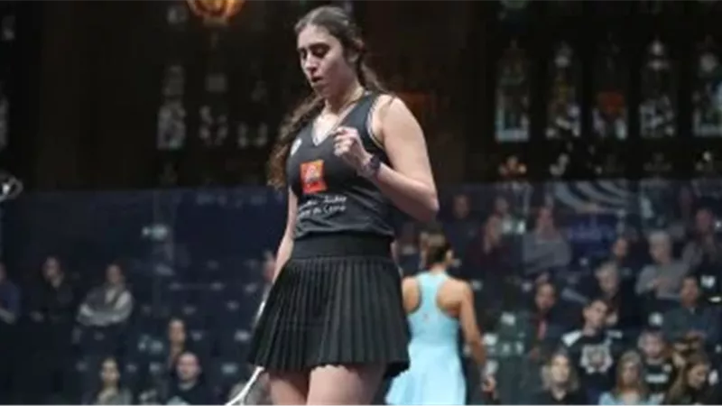 اللاعبة نور الشربيني