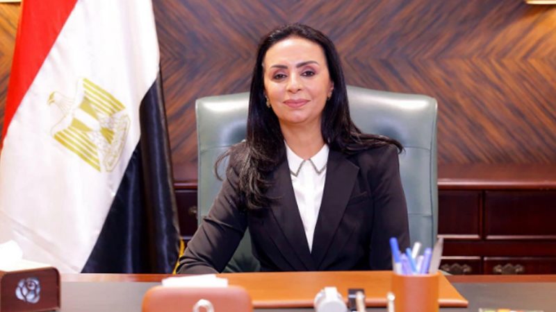 مايا مرسي وزيرة التضامن