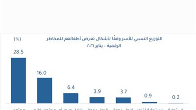 75.6 نقطة لمؤشر الاستخدام الرقمي الآمن للأطفال و61.5 نقطة للرقابة الأبوية